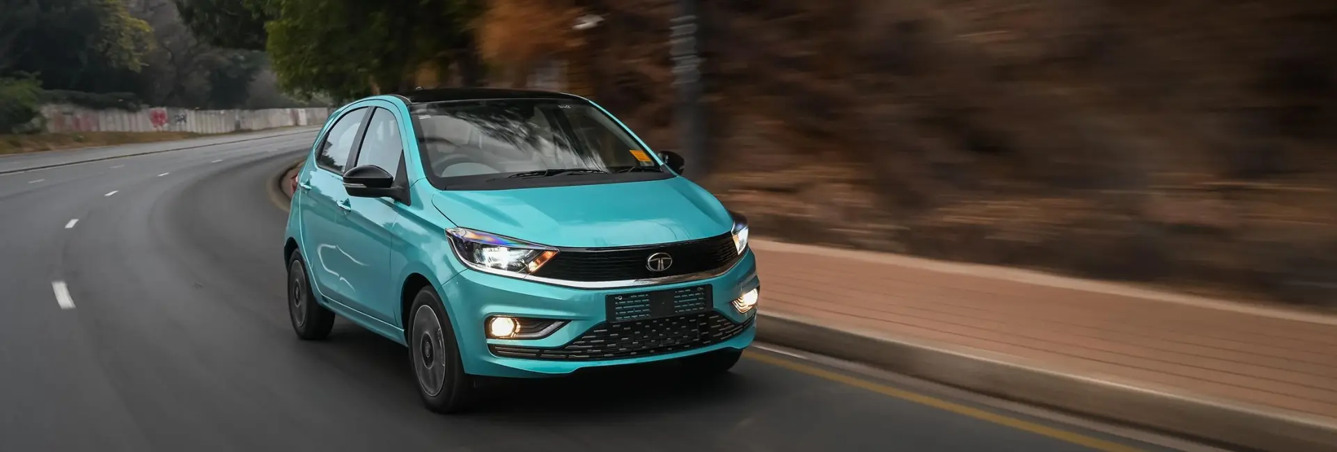 Tiago A hatchback that commands attention