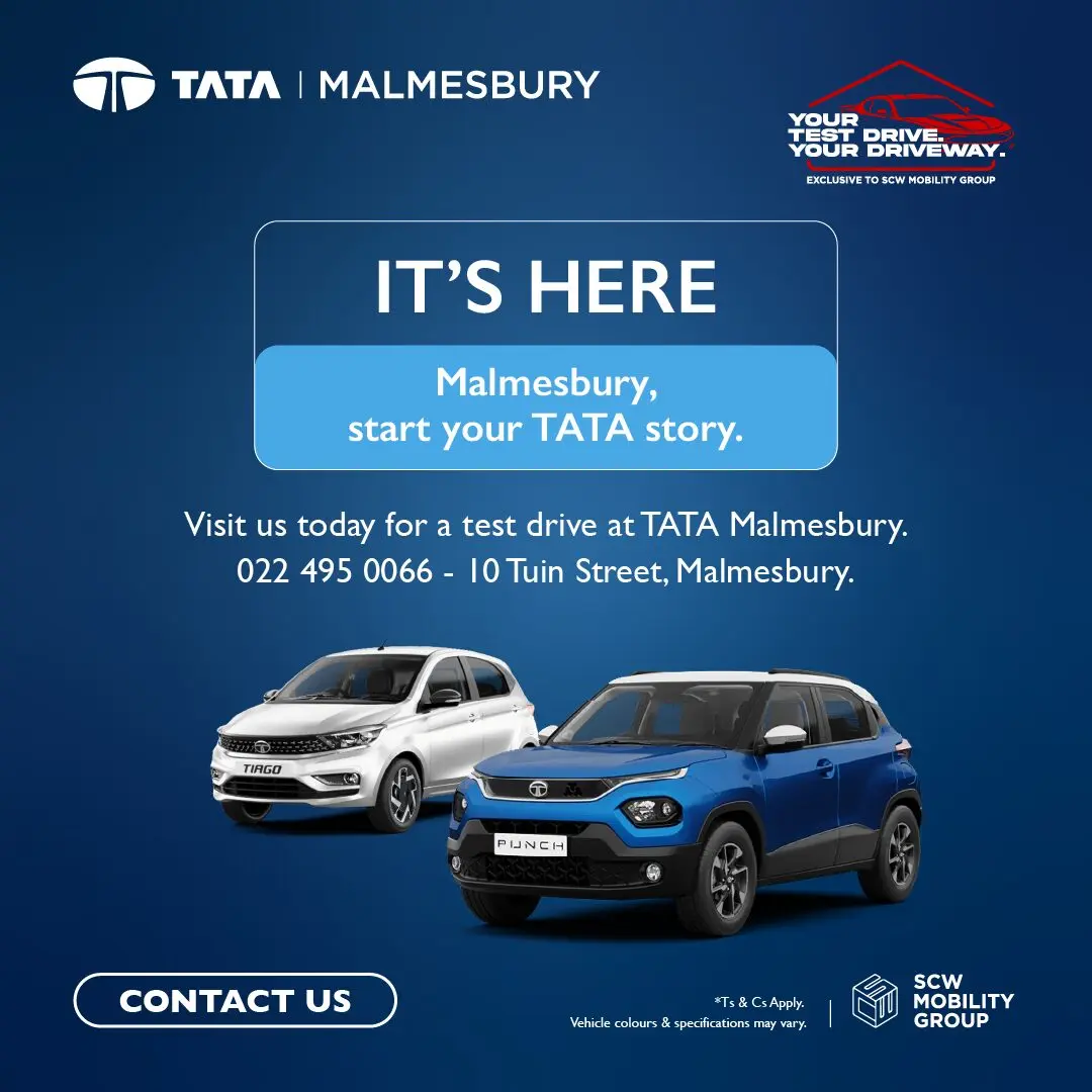 TATA Malmesbury Now Open